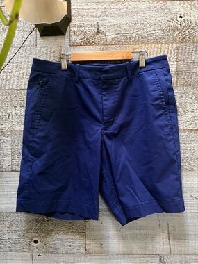 Kit & Ace | Men's "Navigator" Technical Chino Shorts - 32, Navy Blue